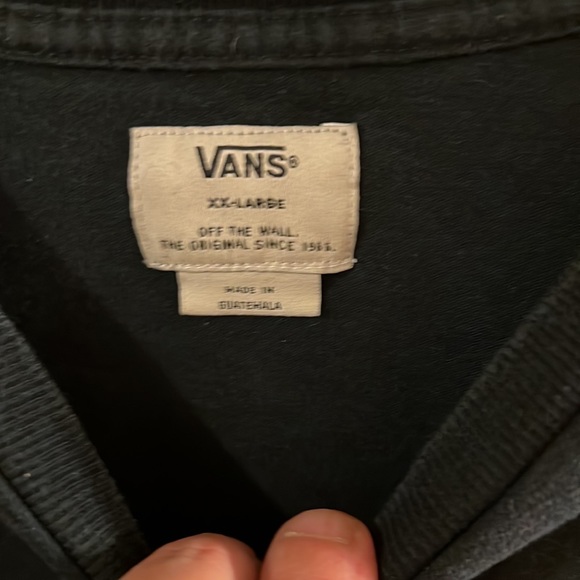 Vintage vans long sleeve T-shirt size XX large - Picture 3 of 5